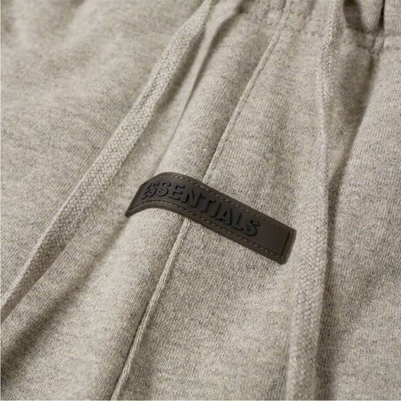 Essentials Fear of God Essentials Men’s Sweat Short 'Dark Heather Oatmea… - Picture 6 of 7